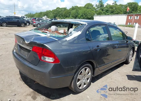 2010 Honda Civic Lx из США, поврежденный, VIN 2HGFA1F57AH535549